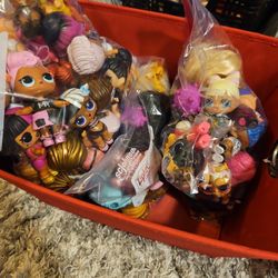 Lot of Lol Dolls