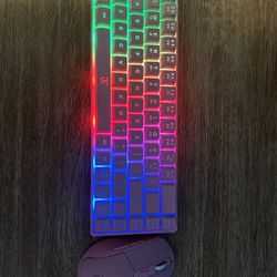 Gaming key board and mouse