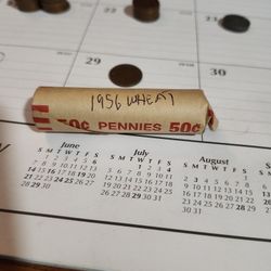 1956 wheat pennys