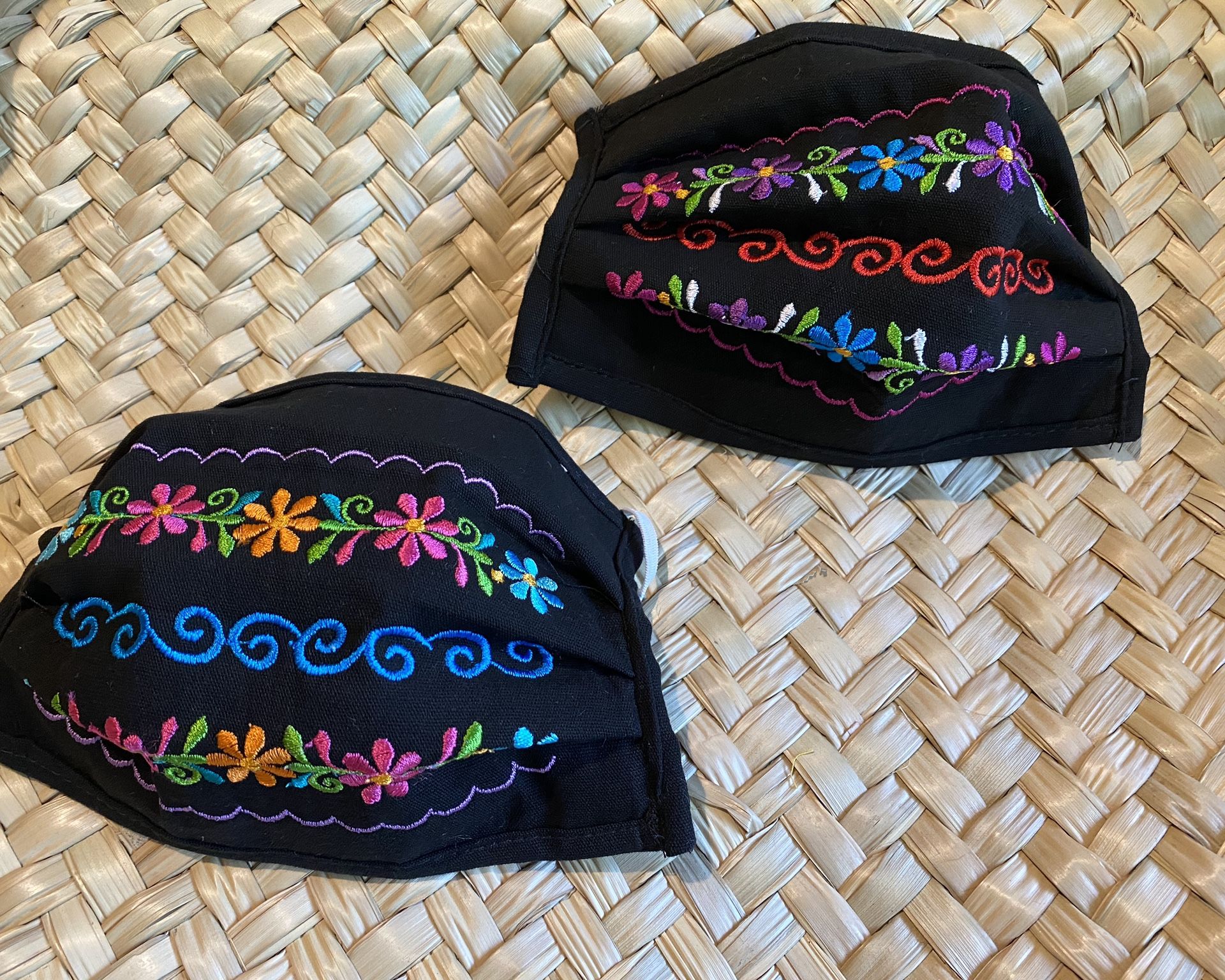 Embroidered Face Mask