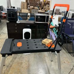 Multifunctional workbench Portable Folding Work Table 7-in-1 Workbench Load