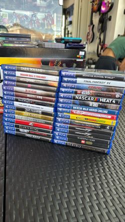 PS4 Games • PRICES START AT $10 AND UP PER GAME