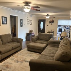Sofa, Love seat, Chair Set