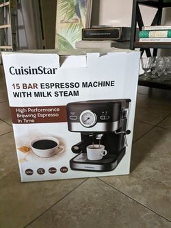 CuisinStar Espresso Machine 