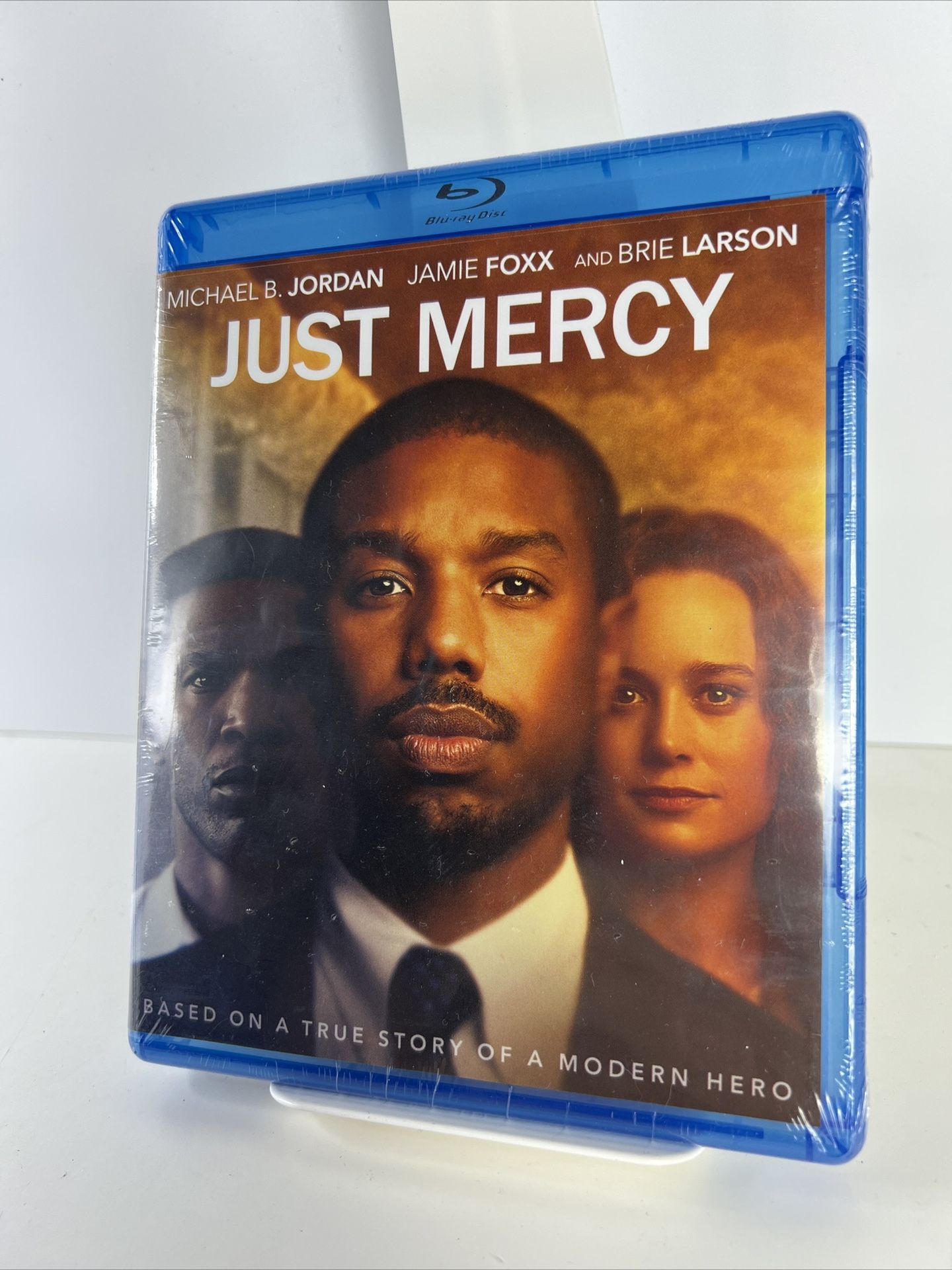 Just Mercy (2019, Blu-ray) Michael B. Jordan Jamie Foxx Brie Larson New Sealed