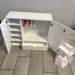 Our Generation Wooden Wardrobe