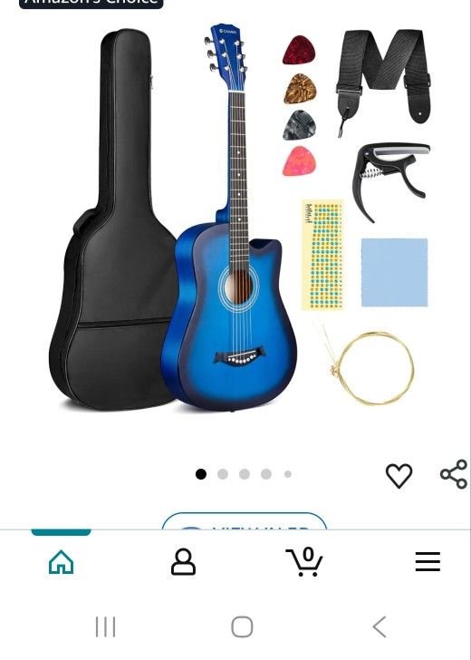 New Guitar Set