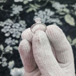 Moissanite Ring