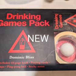 New Sealed In Box Drinking Games Set