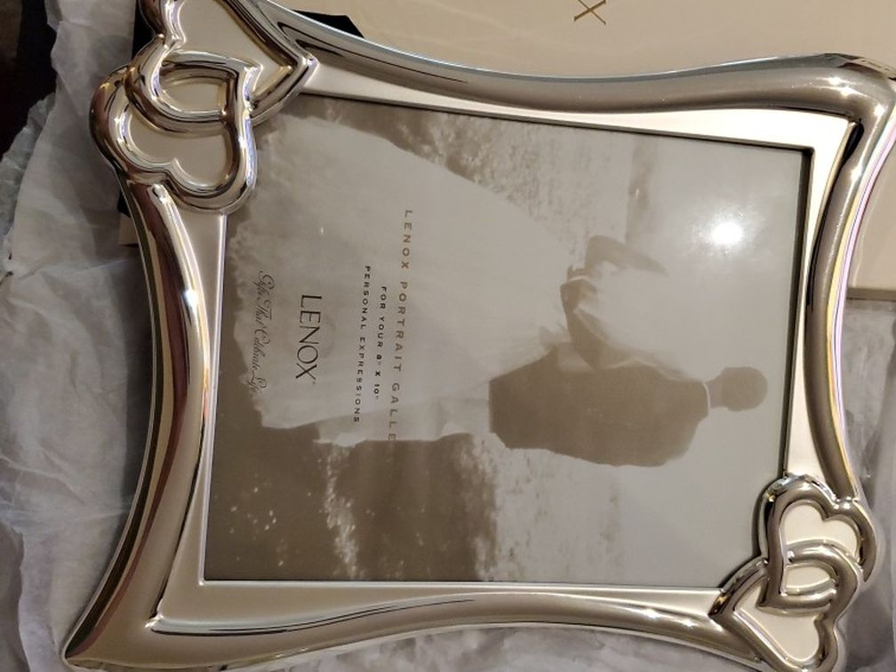 Silver Lennox Picture Frame 8x10 Wedding