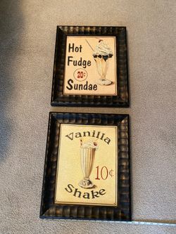 Sundae/shake pictures