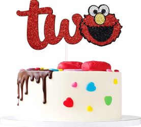 2nd Birthday Party Cake Topper