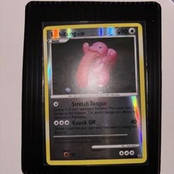 Pokémon Lickitung Platinum Reverse Holo