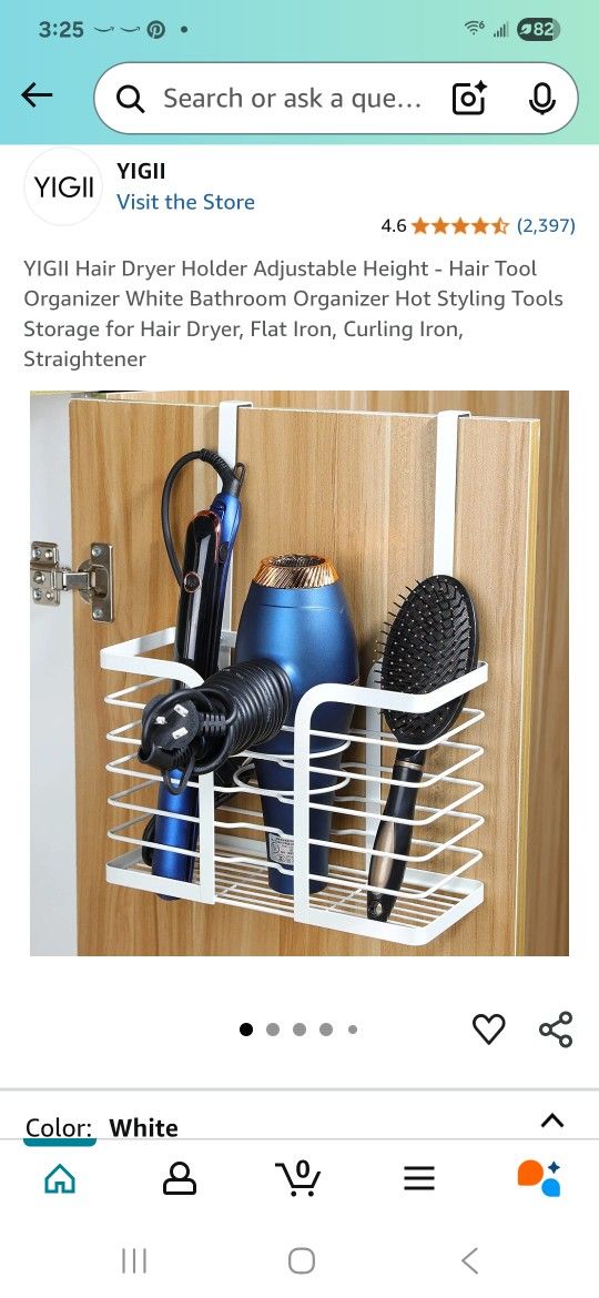 Hair Tool Organizer