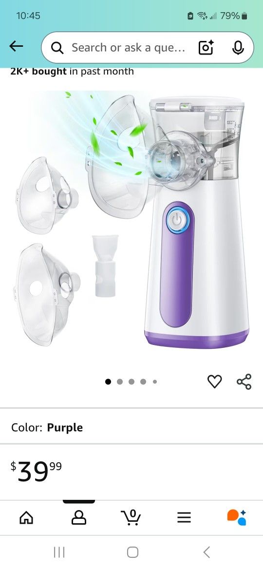 Nebulizer, Portable