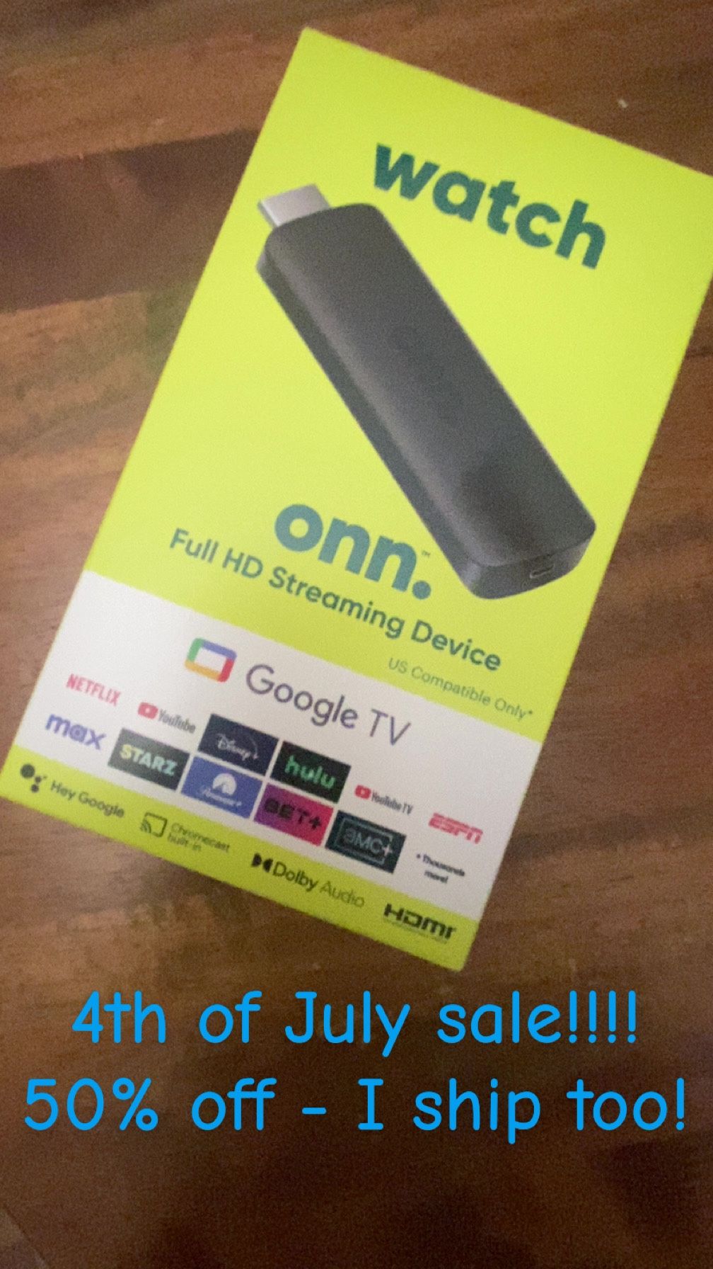 ONN BOX - LOADED WITH WITH YOUR FAVORITE MONTHLY SUBSCRIPTIONS NO ADDITIONAL COST!!