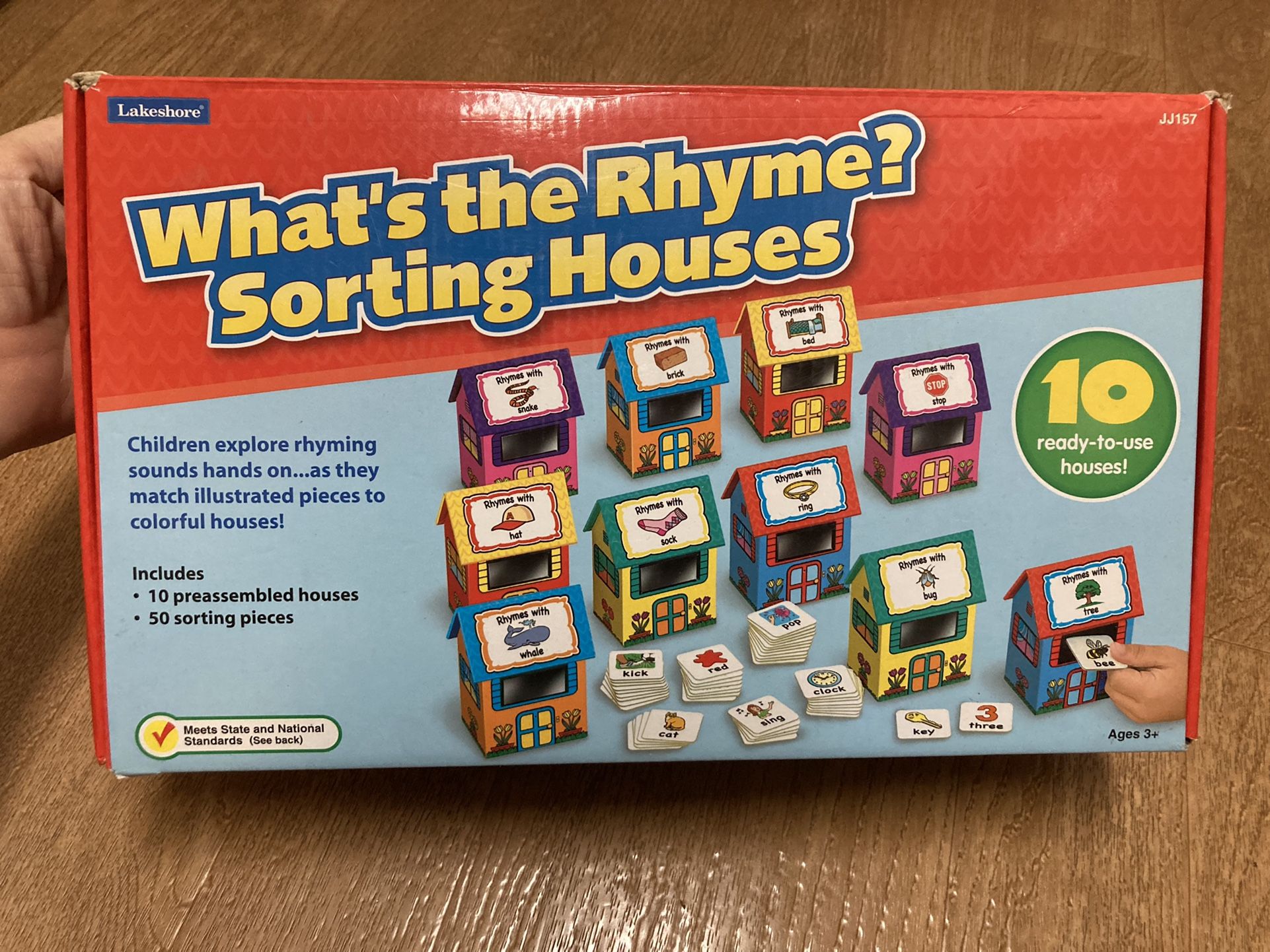 Lakeshore What’s The Rhyme Sorting Houses