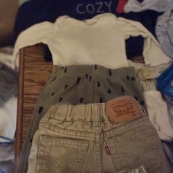 Levi Outfits Winter 3/6 Months 