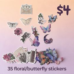 Junk journal stickers $4