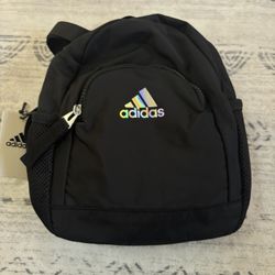 Brand New Black mini Adidas backpack