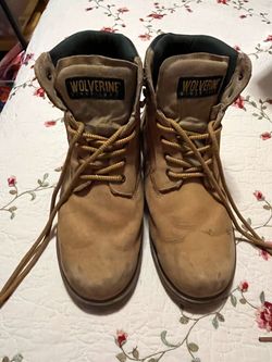 Wolverine W01038 Cheyenne Tan Leather Work Boots
