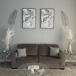 2 Couches Pullout Bed