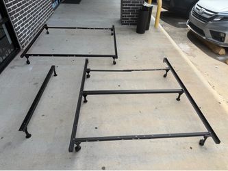 Metal bed frames, king and queen interchangeable sizes