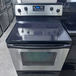 Whirlpool Stove Electric Stainless Steel 