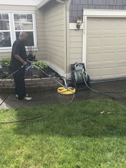 Driveway cleaning