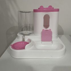 Puppy Automatic Feeding And Water Bowl 