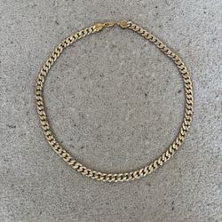 Gold Plated Silver Chain 