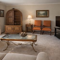 Armoire,chairs, Coffee Table , Blanket Holder , Tv Stand Sell Separate Or  All Together 