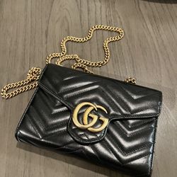 Gucci Marmont Wallet On Chain