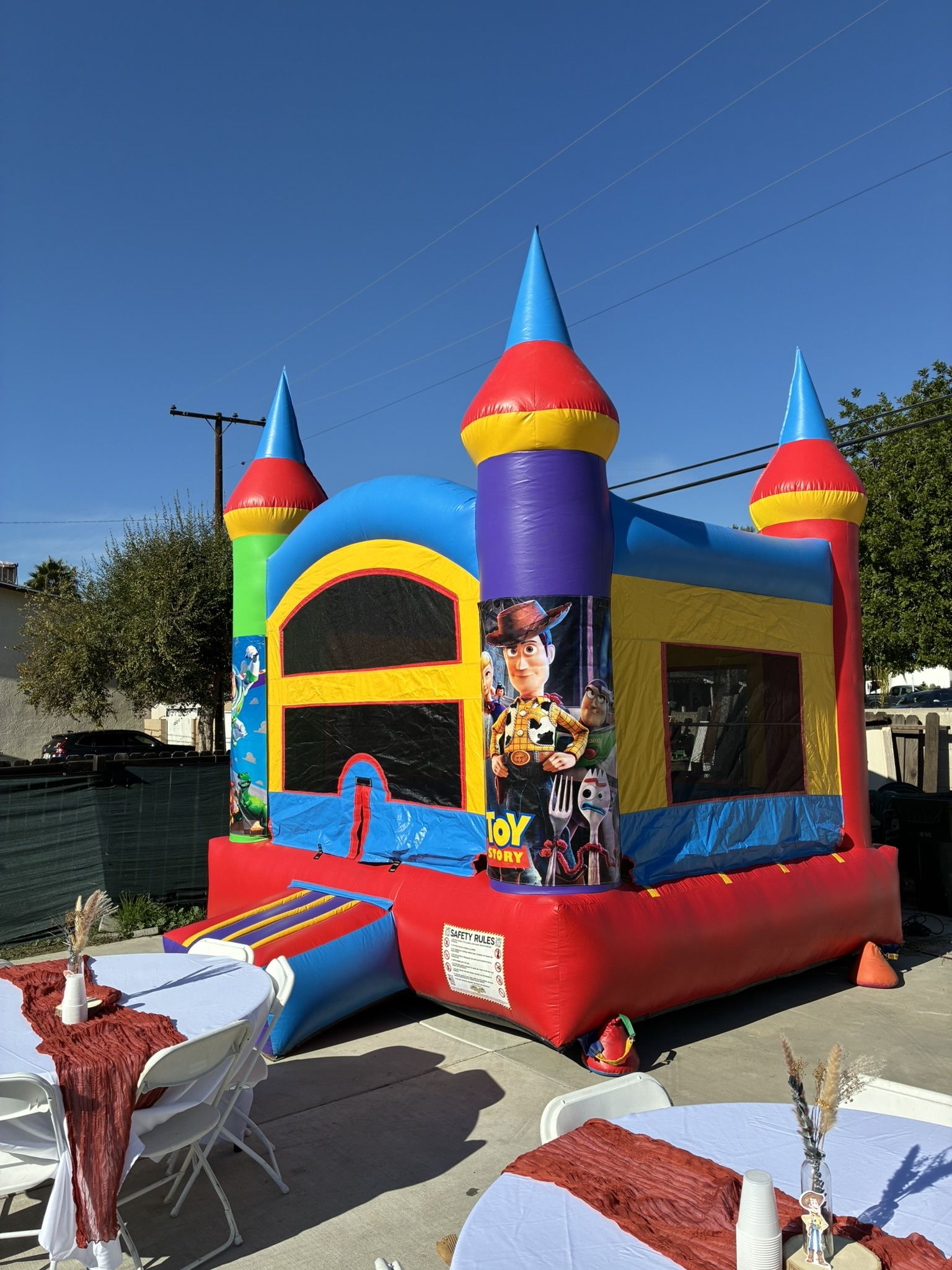 13x13 Bounce Castle made in USA