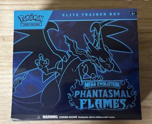 Pokémon TCG Mega Evolution Phantasmal Flames Elite Trainer Box