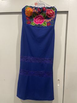 Mexican Fiesta Dress Size M/L