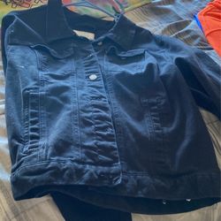 Black Jean Jacket 