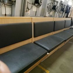 USED SEATING BOOTHS, 5 UNITS, APPROXIMATELY 18 FT **ON SALE**