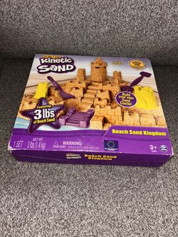 Kinetic Sand Beach Sand Kingdom Playset