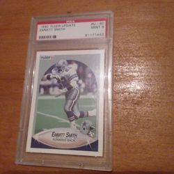 Emmitt Smith ROOKIE CARD GEM MINT 9