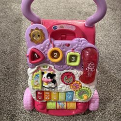 VTech Sit-to-Stand Learning Walker-Pink