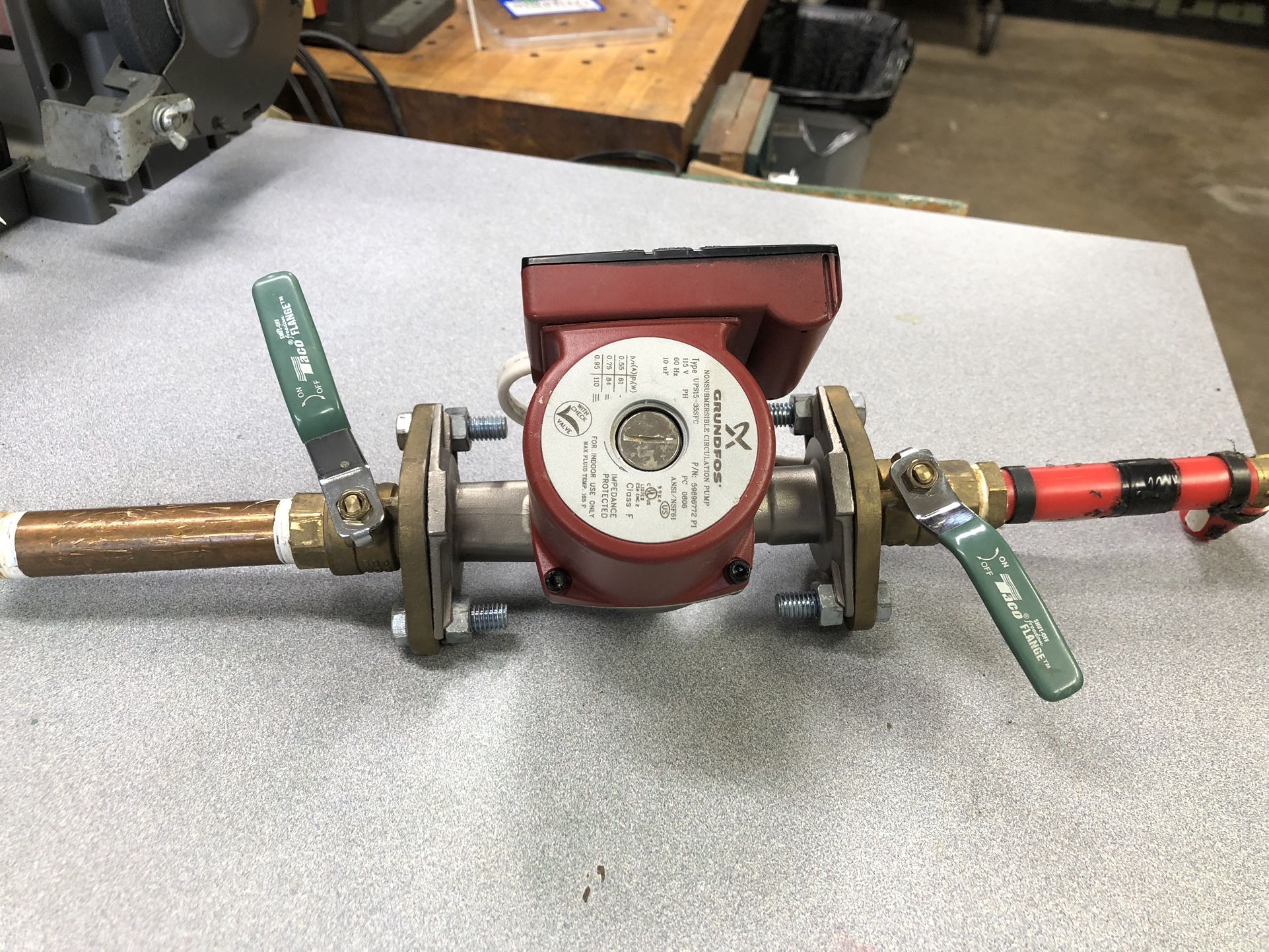 HOT WATER CIRCULATING PUMP