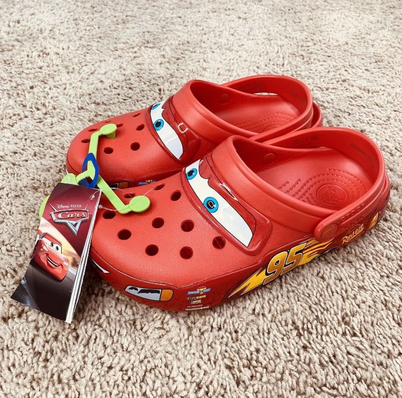 Crocs Lightning McQueen Red Size