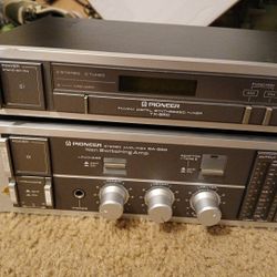 Pioneer Sa 950 Amplifier And Turner Pioneer Cs G203 Speakers