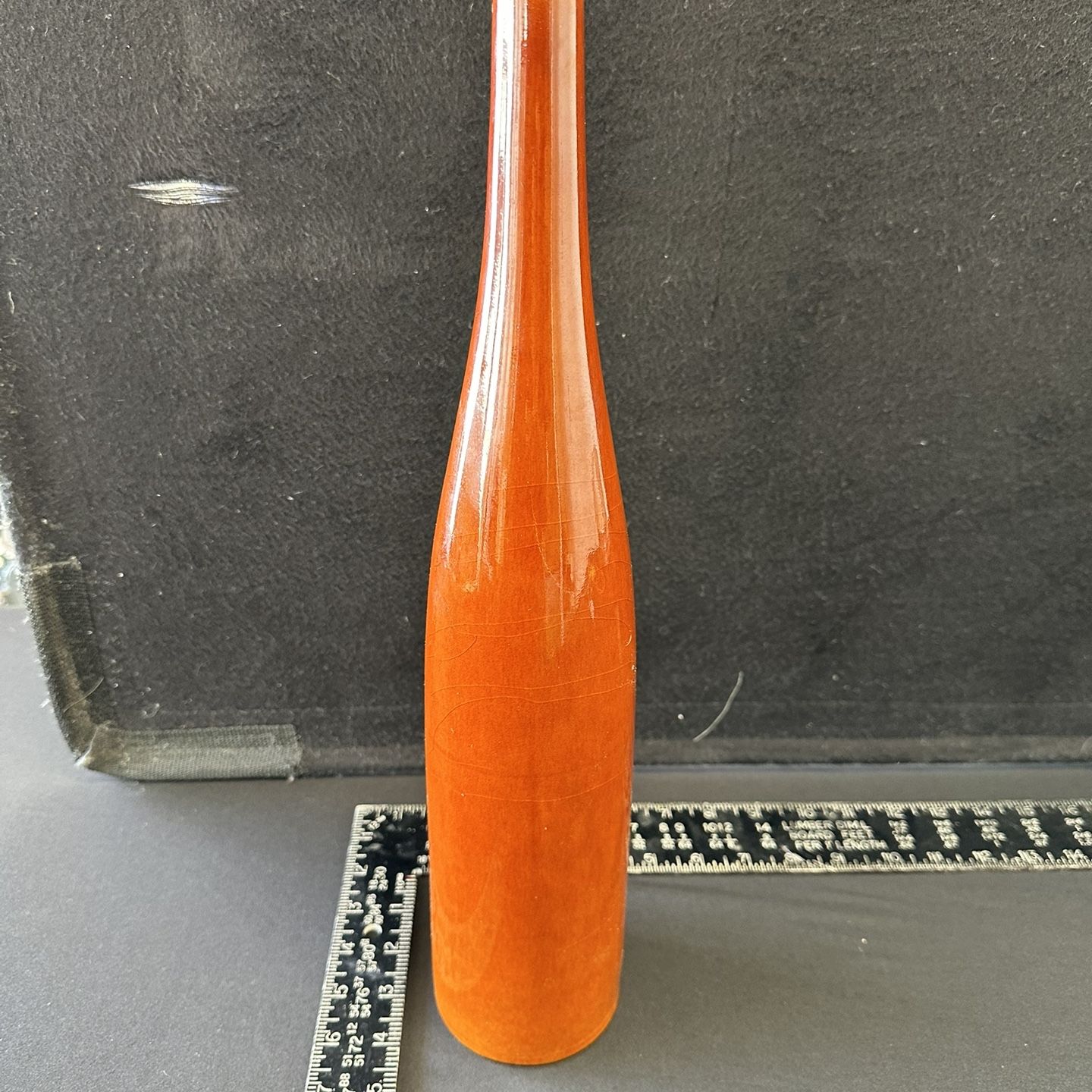 Ikea 19” Brown High Gloss Grand Aveny Floor Bottle Vase Vintage for Sale in Wilmington, CA