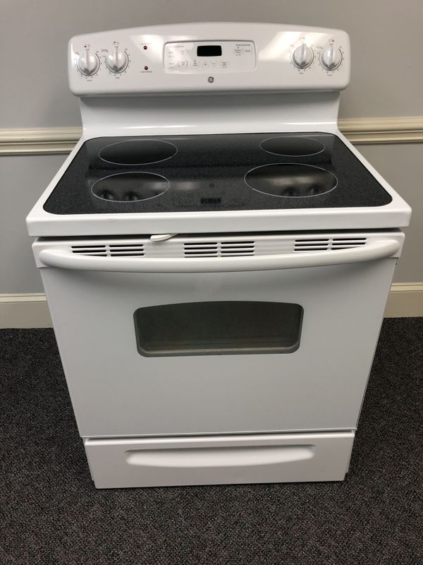 Ge White Gl Top Stove For In Charlotte Nc Offerup Ge White Gl Top Stove