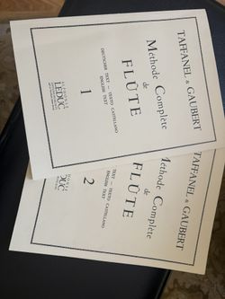 Taffanel & Gaubert Methods Complete De Flute 1 And 2