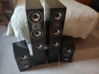 Polk Audio TSi Home Audio Stereo System Speakers set of 4