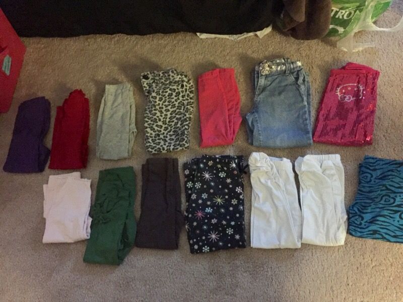 Size 4T pants and leggings