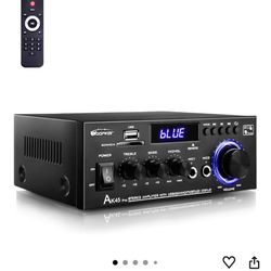 Stereo audio amplifier 2 channels